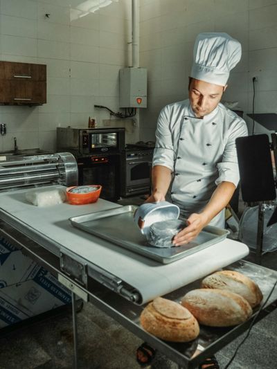 Bilal, kitchen lead at Groundwork