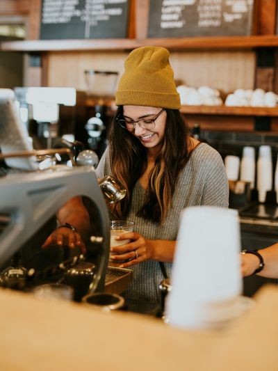 Sara, barista at Groundwork